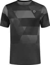 T-Shirt De Sport Manches Courtes Rogelli Geometric - Homme - Turquoise