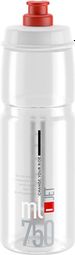 Elite Jet 750 ml Fles Transparant Rood Logo