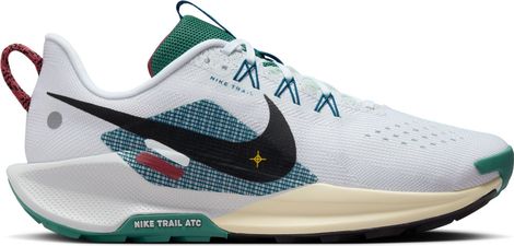 Chaussures Trail Nike Pegasus Trail 5 Blanc Bleu Homme