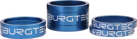 Burgtec Stem  Kit Deep Blue (5mm  x2. 10mm . 20mm )