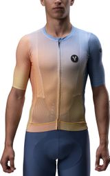 Maillot Manches Courtes LeBram Izoard Ultralight Jaune Bleu