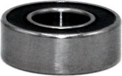 Black Bearing 686 2RS 6 x 13 x 5 mm