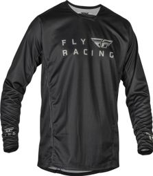 Fly Radium Long Sleeve Jersey Black / Grey Child