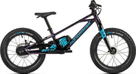 Mondraker Grommy 16 e-Balance fiets 80 Wh 16'' Paars Blauw 2023 5 - 8 jaar oud