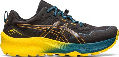 Chaussures de Trail Running Asics Gel Trabuco 11 Noir Bleu Jaune