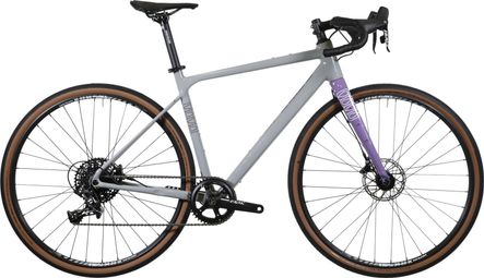 Gravel Bike Fluide Race Sram Apex 11V 700 mm Gris Violet 2023