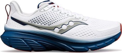 Chaussures de Running Saucony Guide 17 Blanc Bleu