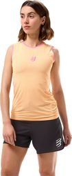 Compressport Trail Racing tanktop voor dames, oranje