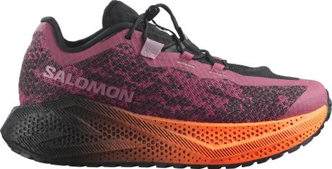 Scarpe da corsa Salomon Aero Glide 4 GRVL rosa/nero/arancione da donna
