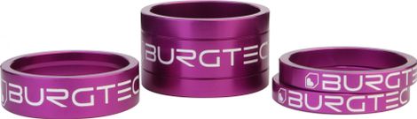 Burgtec Stem Kit Purple Rain (5mm x2. 10mm . 20mm )