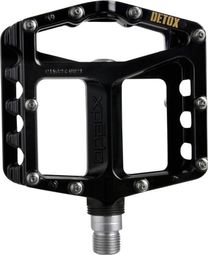 XPEDO Paire de Pédales VTT DETOX 9/16'' Magnesium Noir