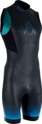 Traje de neopreno Aquasphere Aquaskin Shorty V3 Negro Azul