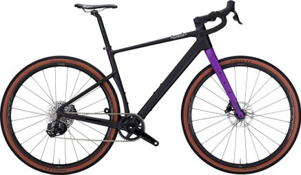 Gravel bike Wilier Triestina Adlar Sram Rival XPLR eTap AXS 12V 700 mm Black Purple 2024