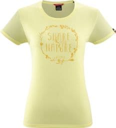 Technisches T-Shirt für Frauen Lafuma Corporate Gelb