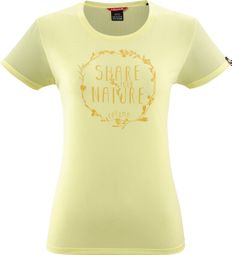 Lafuma Corporate Yellow Technisch T-shirt voor dames