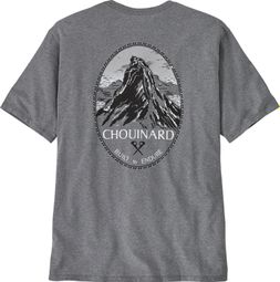 Patagonia T-Shirt Chouinard Crest Pocket Responsibili-T Grey