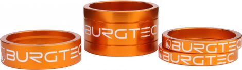 Kit Potencia Burgtec Iron Bro Naranja (5mm x2. 10mm. 20mm)