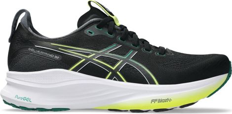 Chaussures Running Asics Gel-Kayano 32 Noir/Vert Homme