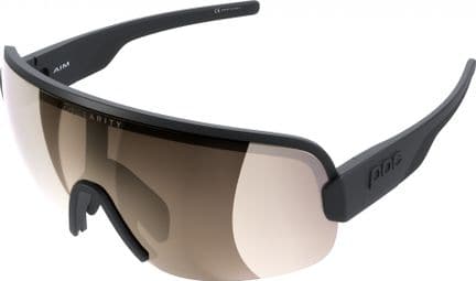 Poc Aim Sunglasses Uranium Black / Brown Silver Mirror