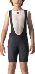 Castelli Competizione Kinder Trägerhose Schwarz