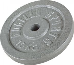 Disques de poids en fonte gris - De 0 5 KG à 30 KG - Poids : 10 KG