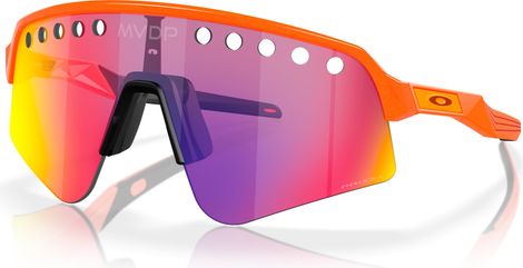 Gafas Oakley Sutro Lite Sweep Mathieu Van der Poel Signature Series Naranja / Prizm Road / Ref : OO9465-1539