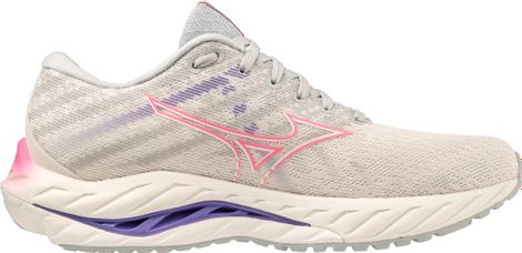 Running Shoes Mizuno Wave Inspire 19 Women White Pink