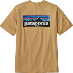 T-Shirt Patagonia P-6 Logo Responsibili-Tee Marron