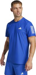 adidas Own The Run Kurzarm Trikot Blau Herren