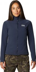 Polaire Femme Mountain Hardwear Keele Ascent Hoody Gris