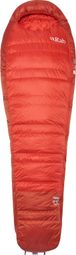 RAB Alpine 0°F / 32°F Orange Unisex Sleeping Bag 