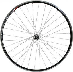 Roue route 700 elan avant cfx noire moy miche alu 32t.