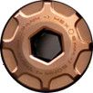 OAK Self-Extracting Bottom Bracket Screw for SRAM DUB M18/M30 Copper