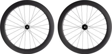 Pair of Syncros Capital 1.0 Wheels 60 700 mm | 12x100-12x142 mm | Center Lock