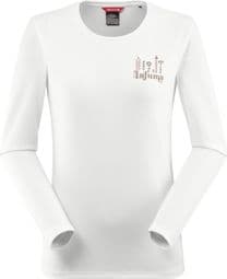 Maglietta a maniche lunghe Lafuma Shield Donna Bianco
