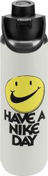 Nike Recharge Water Bottle, 700 ml, White