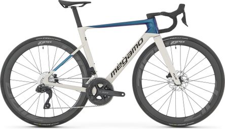 Megamo Pulse 15 CW Shimano 105 Di2 12V 700 mm White/Blue Road Bike 2026