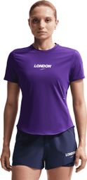 Nike Swift London kortmouwtje voor dames, blauw
