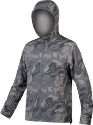 Endura Hummvee Windbreaker Jacket Grijs Camo