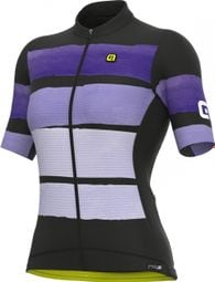 Alé Track Women's Short Sleeve Jersey Purple
