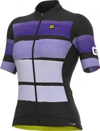 Maglia manica corta da donna Alé Track viola