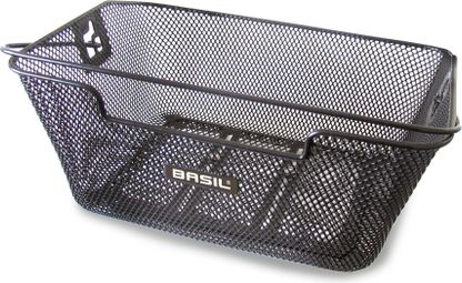 Basil Capri Flex Rear Bicycle Basket Black