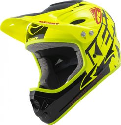 Casco Int. Kenny Down Hill Graphic Neon Amarillo / Plata