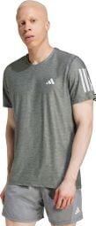 adidas Own The Run shirt met korte mouwen Grijs Heren