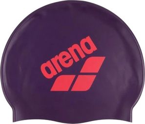 Gorro de baño Arena Big Logo Morado