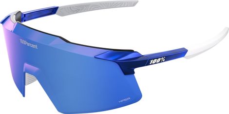 Occhiali 100% Aerocraft RBH Gloss Blue Holographic Royal Blue a specchio
