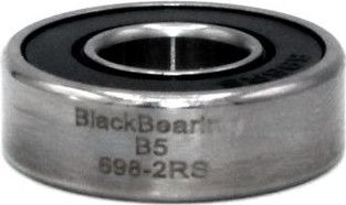 Roulement Black Bearing 698 2RS 8 x 19 x 6 mm