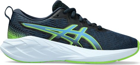 Asics Novablast 4 GS Blauw Groen Kinderschoenen