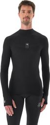 Camiseta de manga larga Compressport 3D Thermo 110g Negra