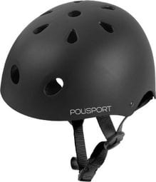 Casque vélo Polisport® Urban Pro - Noir L/XL (58-62cm) Noir